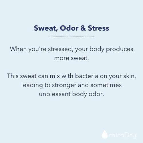 how sweat affects body odor