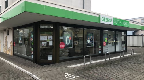 Außenaufnahme vom GEERS Fachgeschäft