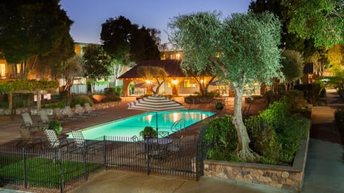 Swimming Pool at The Monterey Apartments in San Jose, CA 95117