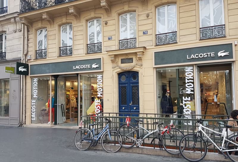 Lacoste Bastille - Vitrine
