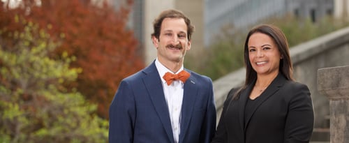 photo of attorneys Brian D. Katzenberg and Erin H. Snyder