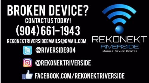 Rekonekt Riverside Cellphone and Device Repairs Banner