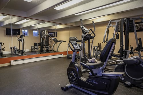 Fitness Center at The Wesley Apartments in Denver, CO 80222