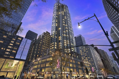 Apartment building at MARC in Midtown West, NY