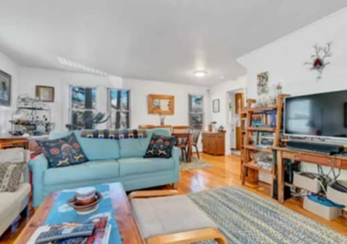 Living Room at Haven East in Brunswick, ME