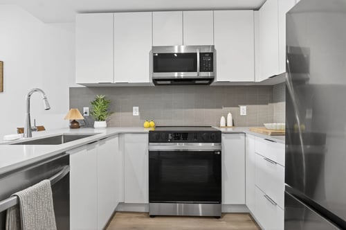 Kitchen at Vara, Surrey BC Canada