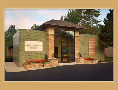 Front of office building