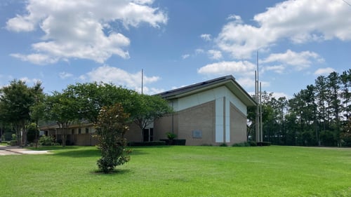 Magnolia Texas Building of The Church of Jesus Christ of Latter-day Saints located at 31706 Sanders  Street in Magnolia Texas.