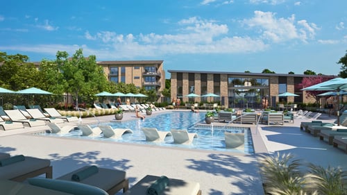 Swimming Pool and Lounge at Alta Grand Crossing