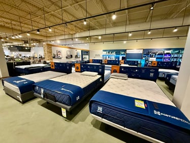 Sealy mattresses at Slumberland Furniture Champaign.