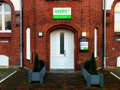 Außenaufnahme vom GEERS Fachgeschäft