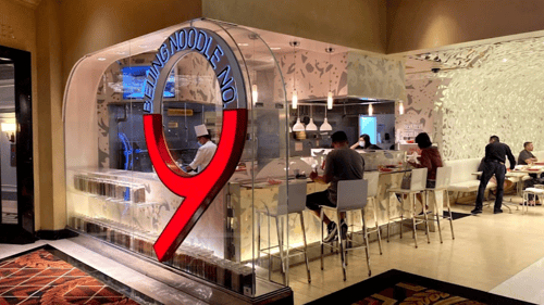 Beijing Noodle Number 9 at Caesars Palace Las Vegas