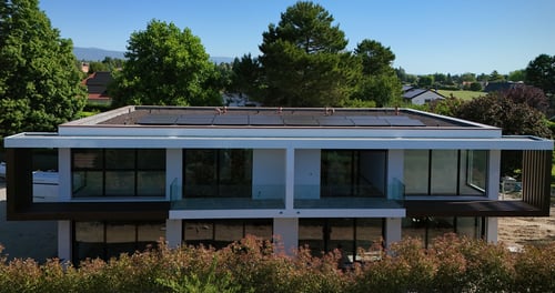 Façade villas mitoyennes - Projet Fiorella (Tannay)