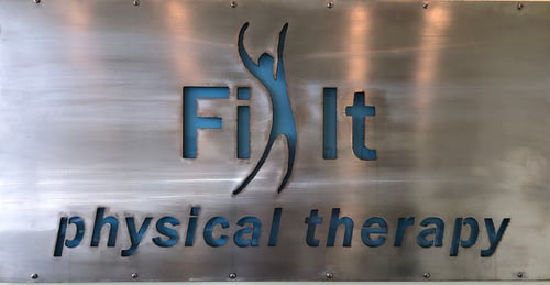 Sign for Fix it physical therapy.