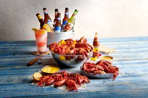 Crawfish and beer