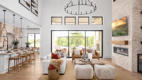 Spacious great rooms