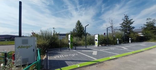 EV Charging station Allego Horbourg-Wihr