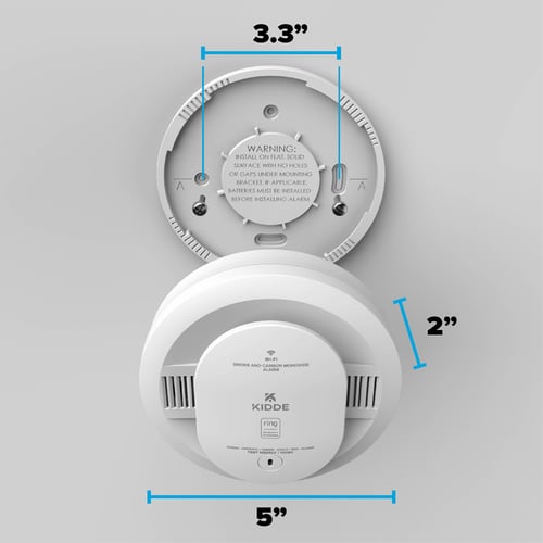 Dimensions for installation