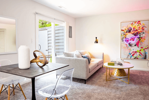Bright Living Room at Ten31, Dayton, 45458