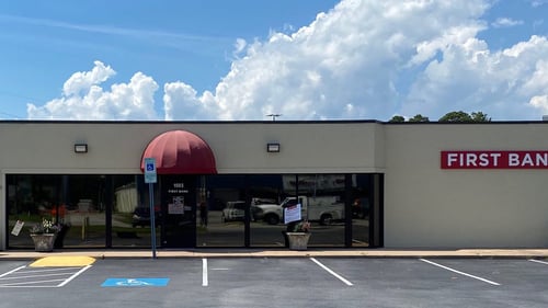 First Bank Beaufort branch exterior.