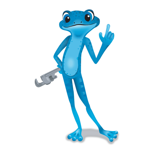 Freddie logo, bluefrog Plumbing + Drain Award & Certification badge