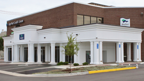 External view of local credit union located in Newport News, VA