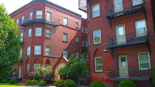 Property Exterior at Tremont Terraces in Cleveland, OH, 44113