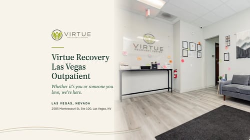 Reception area at Virtue Recovery Las Vegas Outpatient