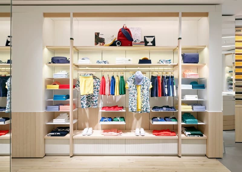 Boutique Lacoste Ternes - Vue intérieure