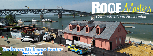 Yorktown Welcome Center Roof Installation