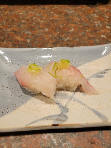 Kurodai (Black Snapper) Nigiri
