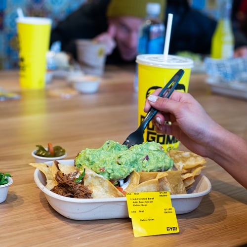 GYG Nachos with Guac