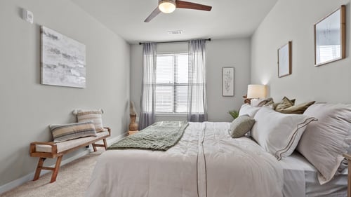 Bedroom at Spinning Mill Lofts, Clayton, NC 27520