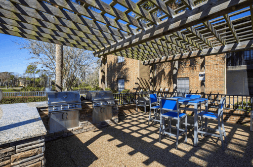 The Anatole Apartments Grilling Station