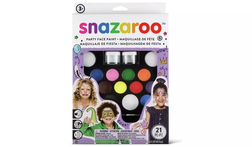 snazaroo rainbow face paint kit