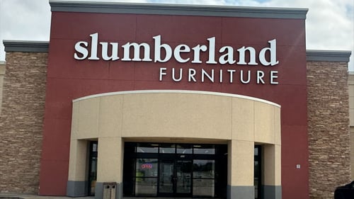Slumberland Decatur,  IL storefront