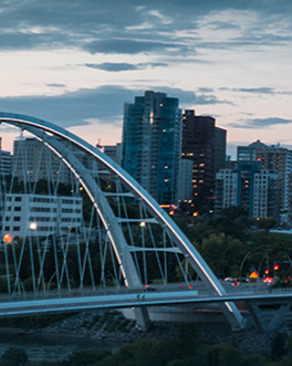 photo of vancouver, edmonton, and toronto