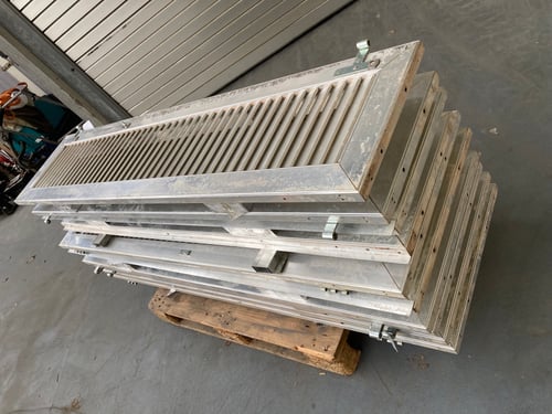 Volets en aluminium