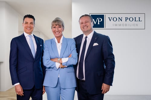 Teambild VON POLL IMMOBILIEN Geschäftsleitung
