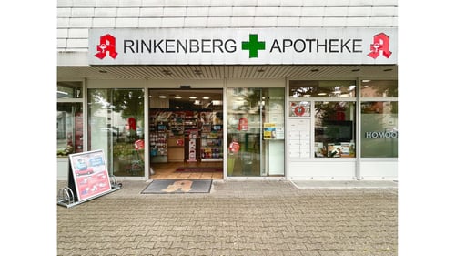 Aussenansicht der Rinkenberg-Apotheke