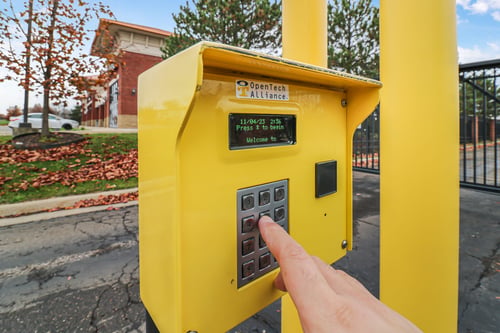 SpareBox Keypad Accessible Gate Code