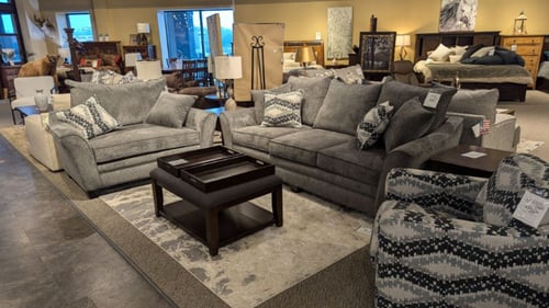 Amery Slumberland Furniture matching sofa and loveseat