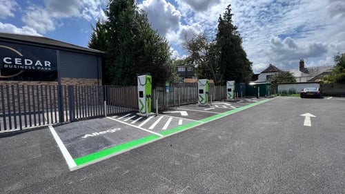 EV charging station Cedar Lane Allego
