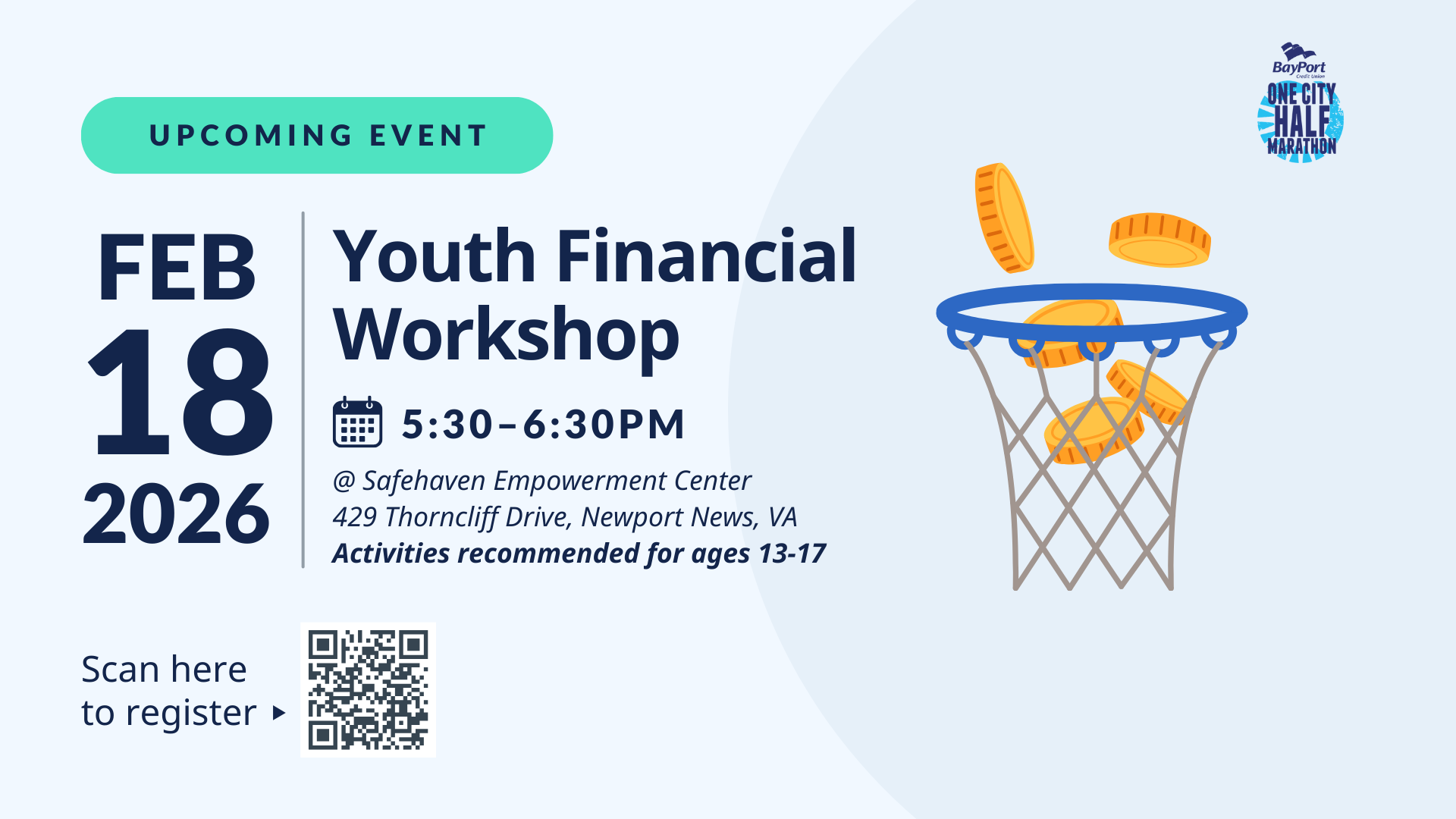 OCM Pop Up event on Feb 18, 2026