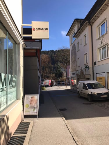 Hansaton Hörkompetenz-Zentrum Hauptschulstraße 6, Bischofshofen von links kommend