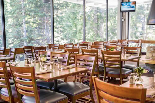 The Forklift breakfast restaurant at Snowbird Ski Resort, Utah