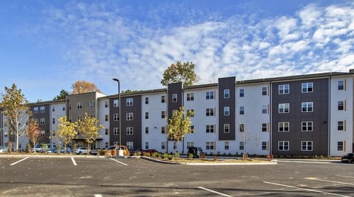 Property exterior at Union at Crescent, Bloomington, IN