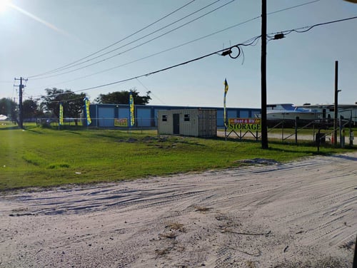 Top Lock Storage Boat & RV Fulton Self Storage Facility with Drive Up Units In Rockport Texas