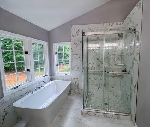 Custom Bathroom remodeling and custom shower doors gaithersburg, MD