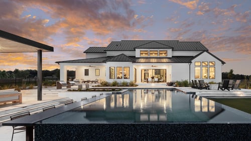 One-acre home sites offer the perfect canvas for luxurious outdoor living